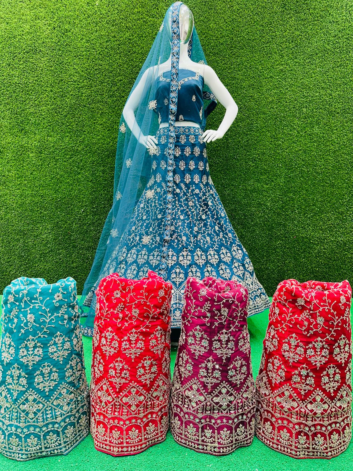 DESIVOGUERS BRIDAL LEHENGA