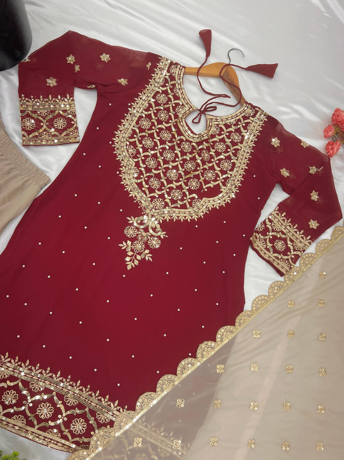 LUXURY GEORGETTE DESIGNER'S TOUCH