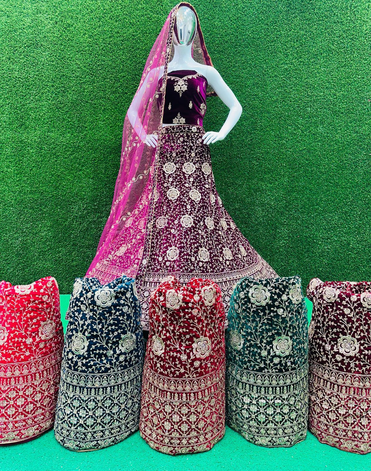 DESIVOGUERS PREMIUM BRIDAL LEHENGA