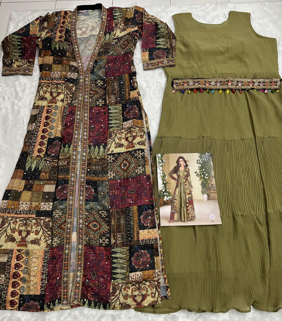 SOVEREIGN OVERLAY DRESS -SAYURI DESIGNER WEAR