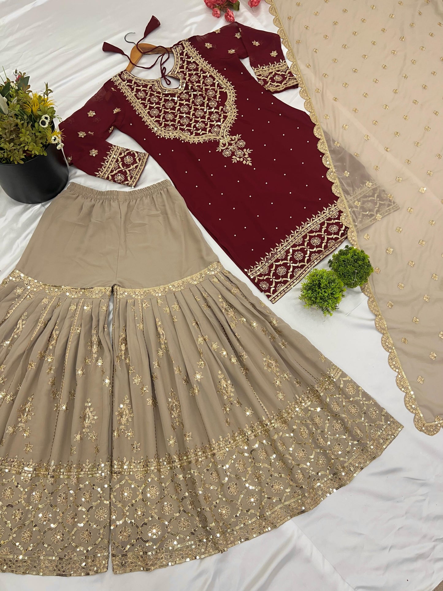 LUXURY GEORGETTE DESIGNER'S TOUCH