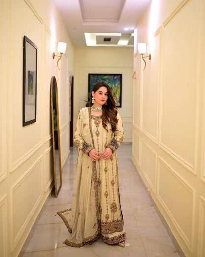 PREMIUM QUALITY GEORGETTE DESIGNER TOUCH