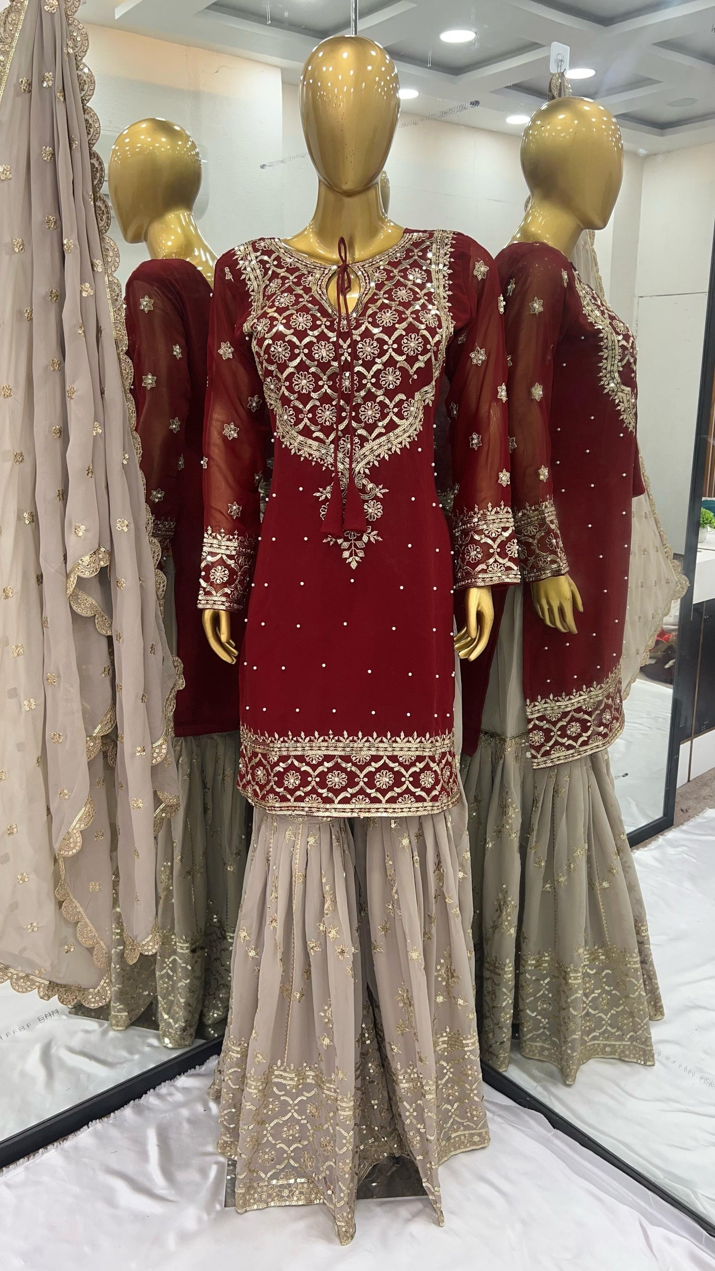 LUXURY GEORGETTE DESIGNER'S TOUCH