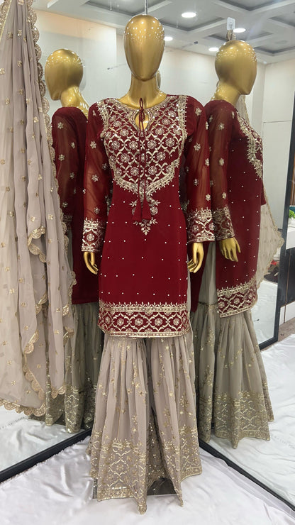 LUXURY GEORGETTE DESIGNER'S TOUCH