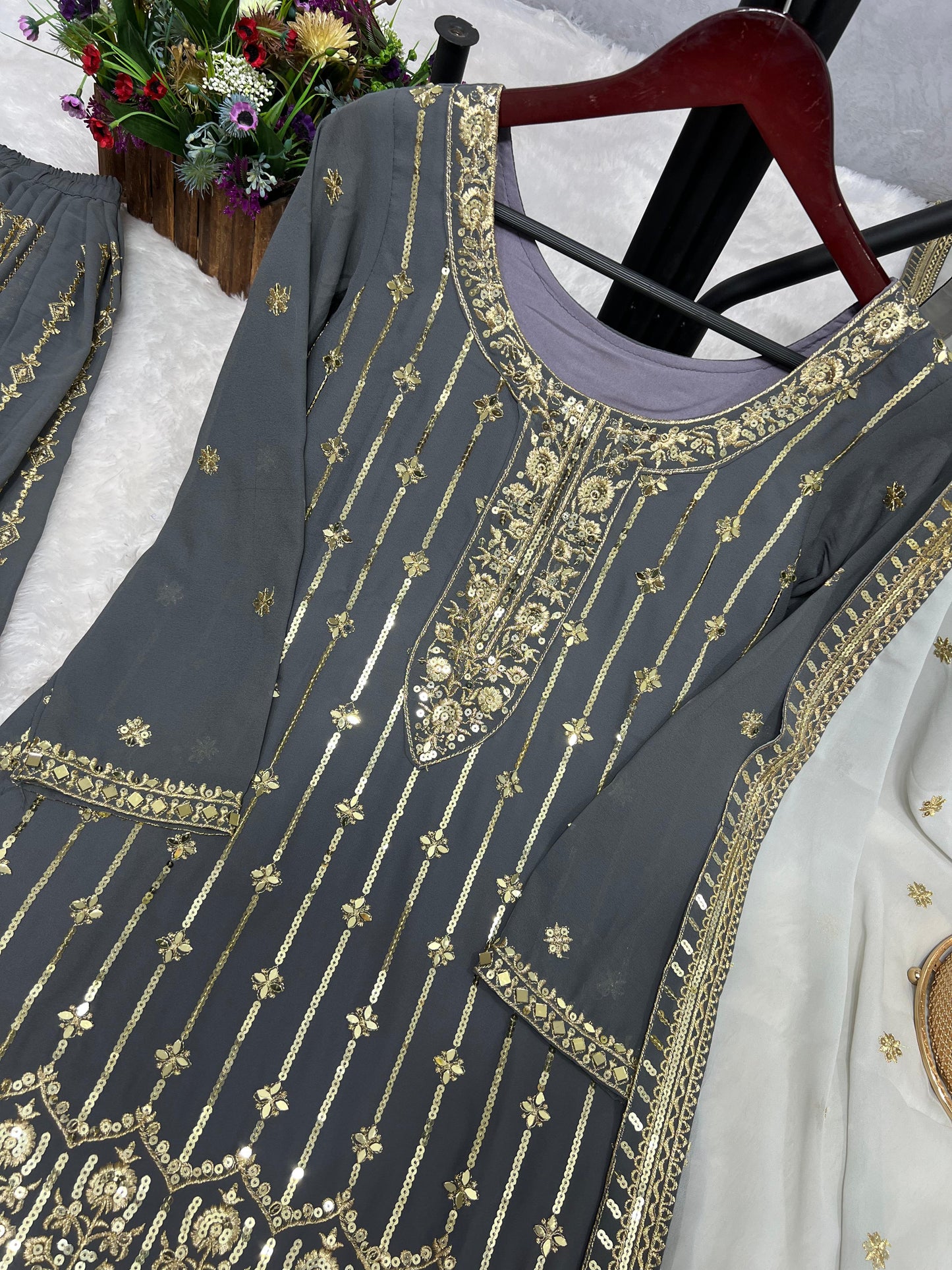 HEAVY ATTRACTIVE EMBROIDERY