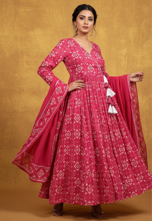 PAVITRA PINK SUIT SET