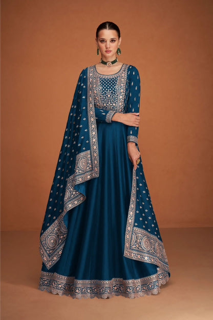 AASHIRWAD - HEAVY PREMIUM SILK WITH EMBROIDERY