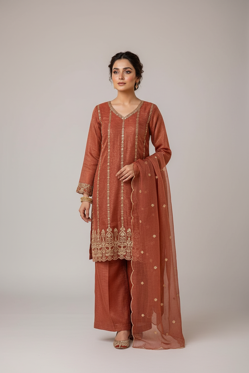 Premium Designer Festive Wear Ready Set