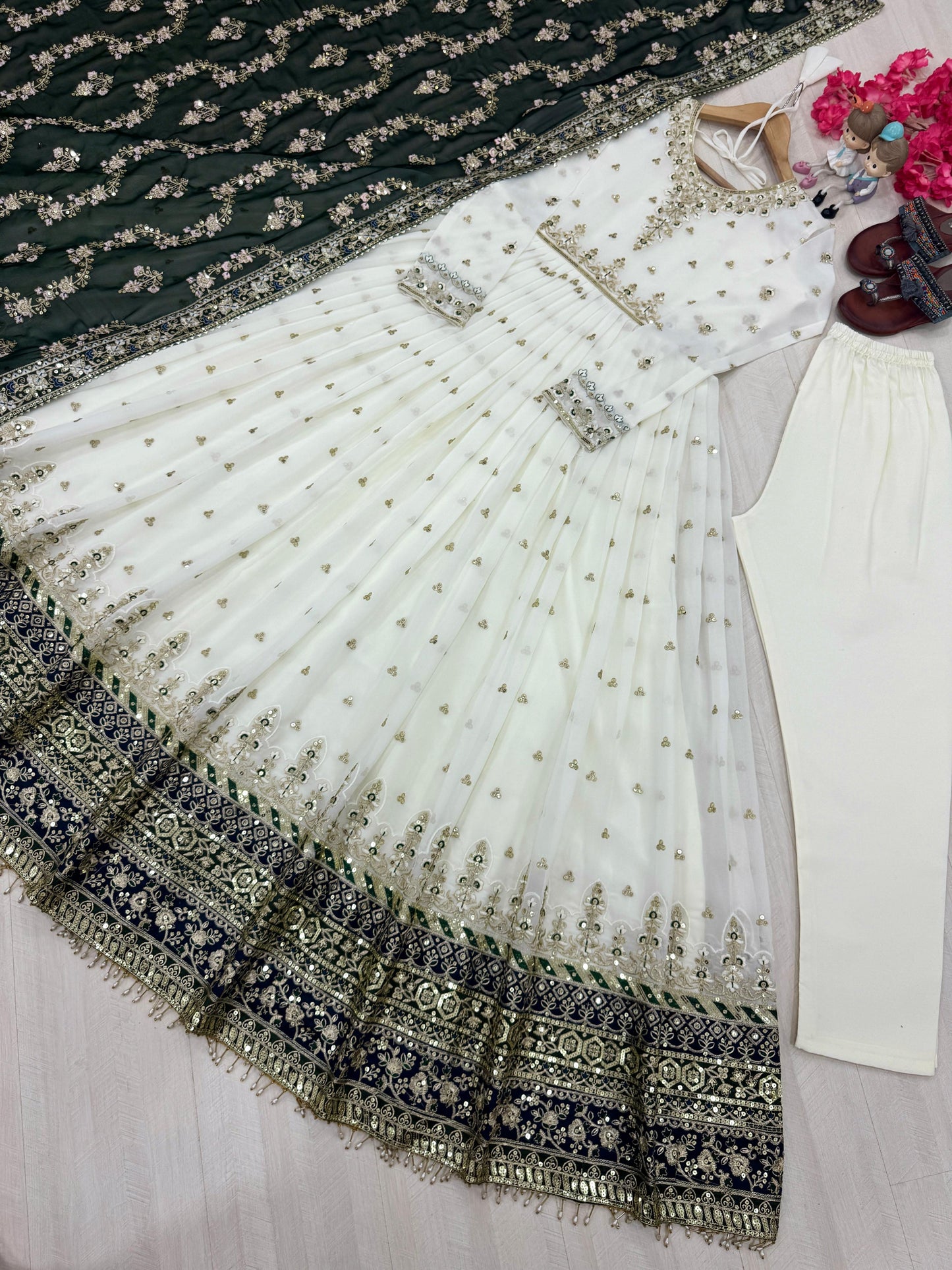 HEAVY GEORGETTE BRIDAL ANARKALI