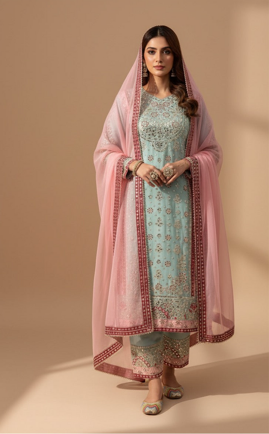 PASTEL DESI OUTFIT