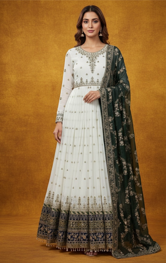 HEAVY GEORGETTE BRIDAL ANARKALI