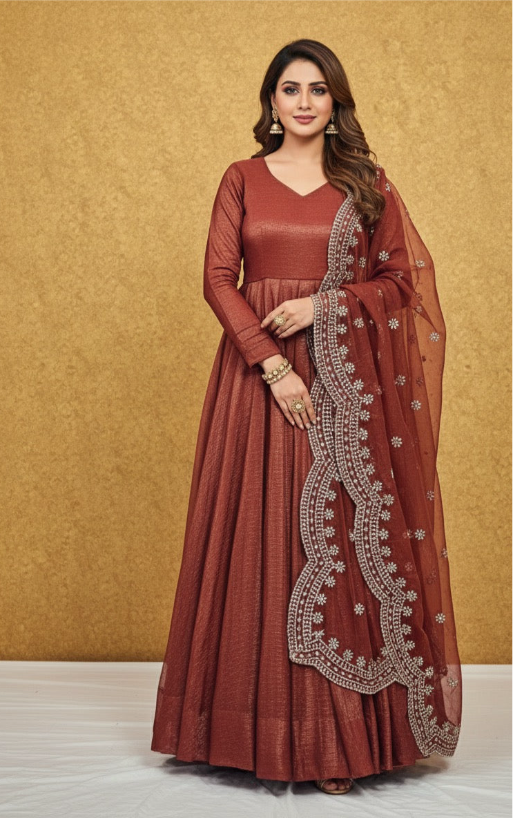 ROYAL MARIGOLD ANARKALI