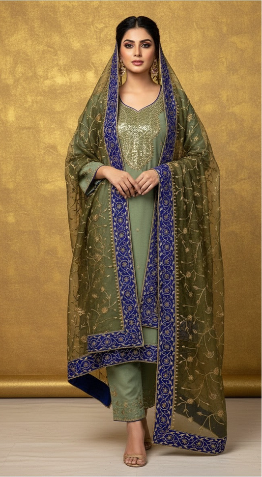 FULLY EMBROIDERED WORK DESIVOGUERS
