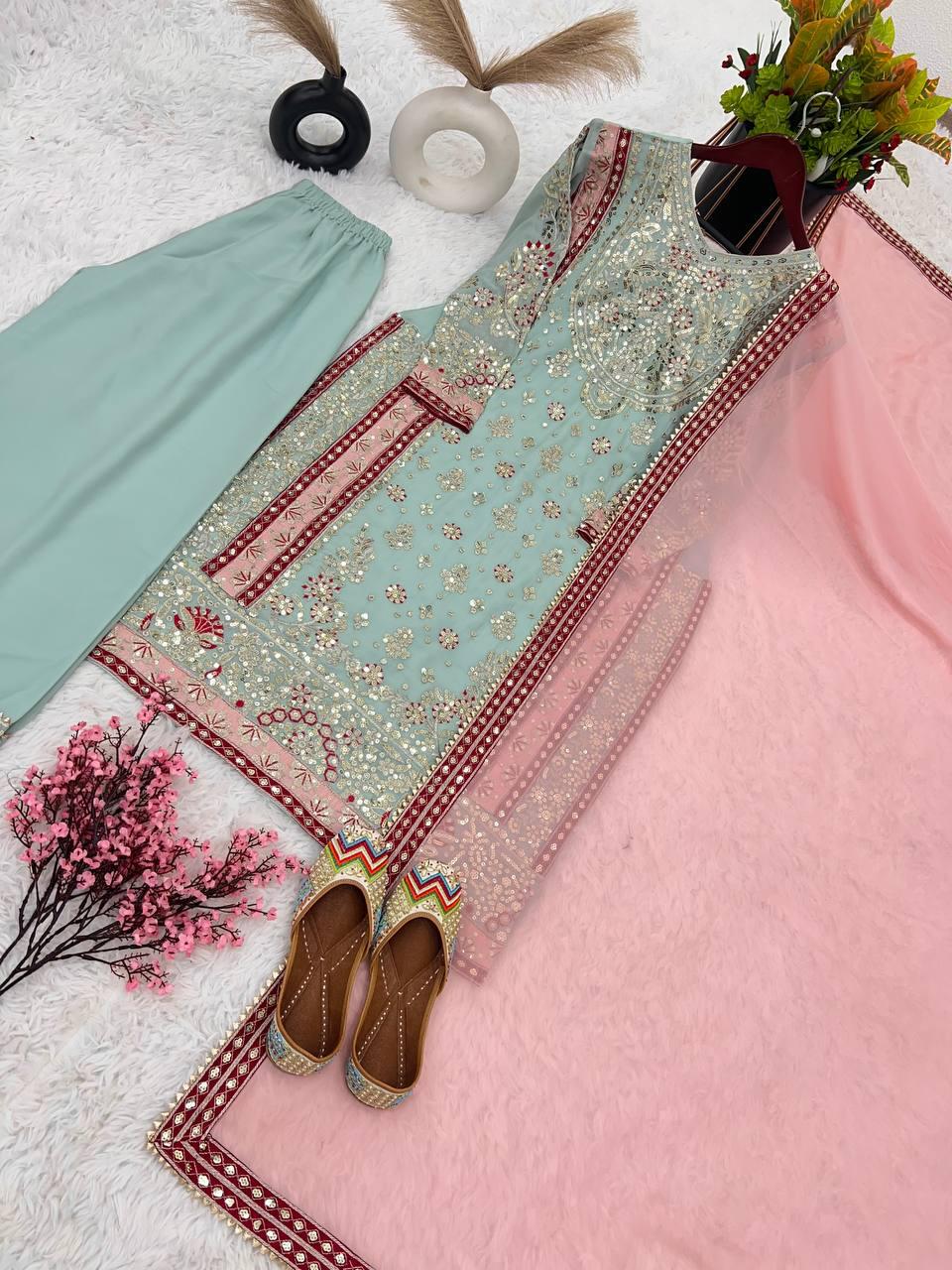 PASTEL DESI OUTFIT