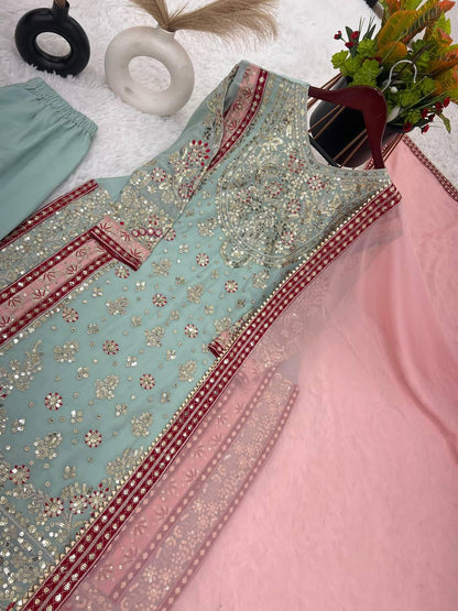 PASTEL DESI OUTFIT