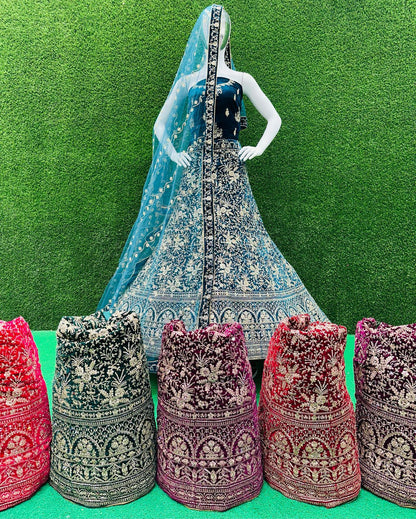 DESIVOGUERS PREMIUM BRIDAL LEHENGA