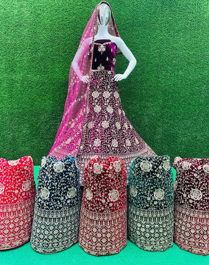 DESIVOGUERS PREMIUM BRIDAL LEHENGA