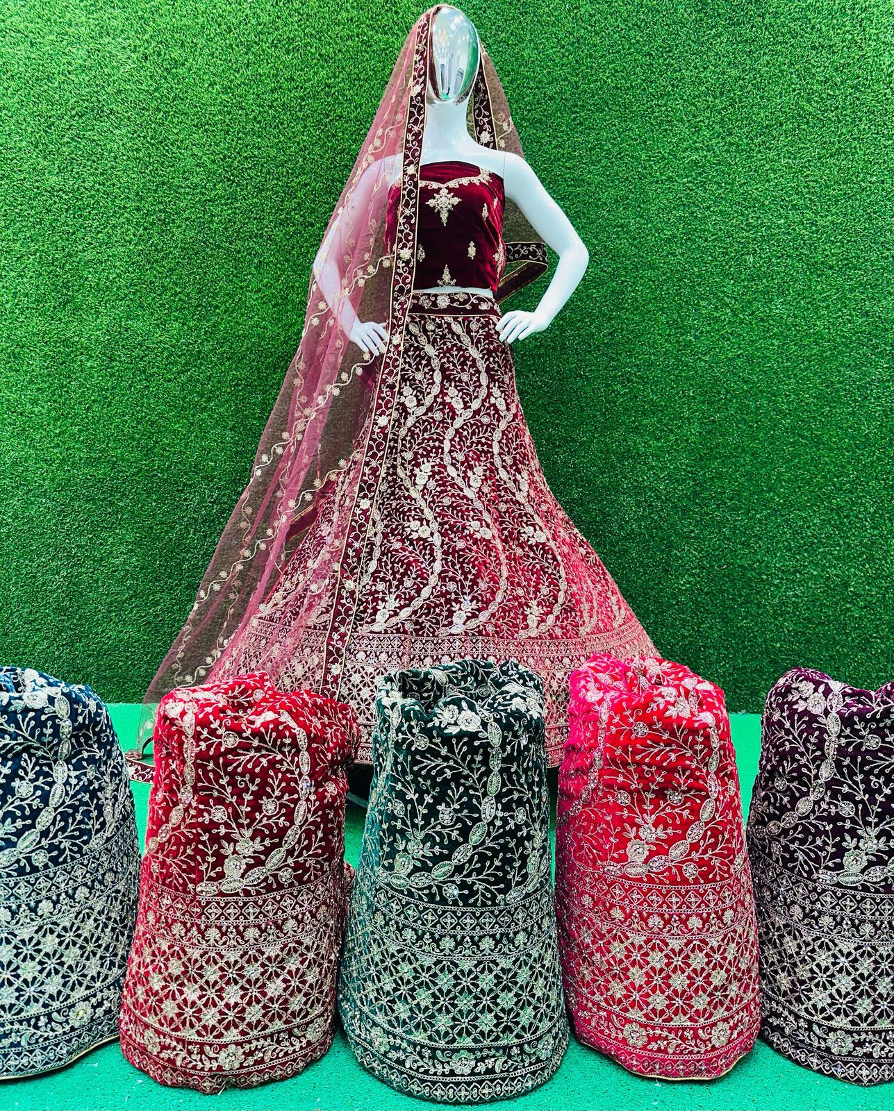 DESIVOGUERS PREMIUM BRIDAL LEHENGA