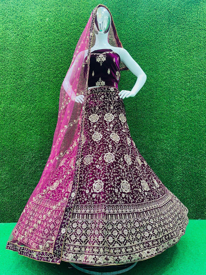 DESIVOGUERS PREMIUM BRIDAL LEHENGA