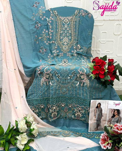 SAJIDA PAKISTANI - SEMI STITCH LUXURY HEAVY
