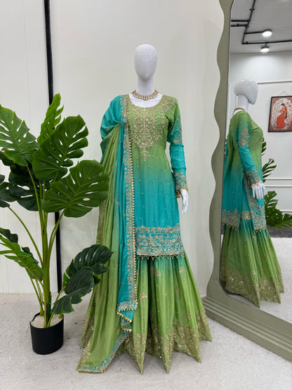 THE ROYAL DYNASTY SHARARA  SUIT