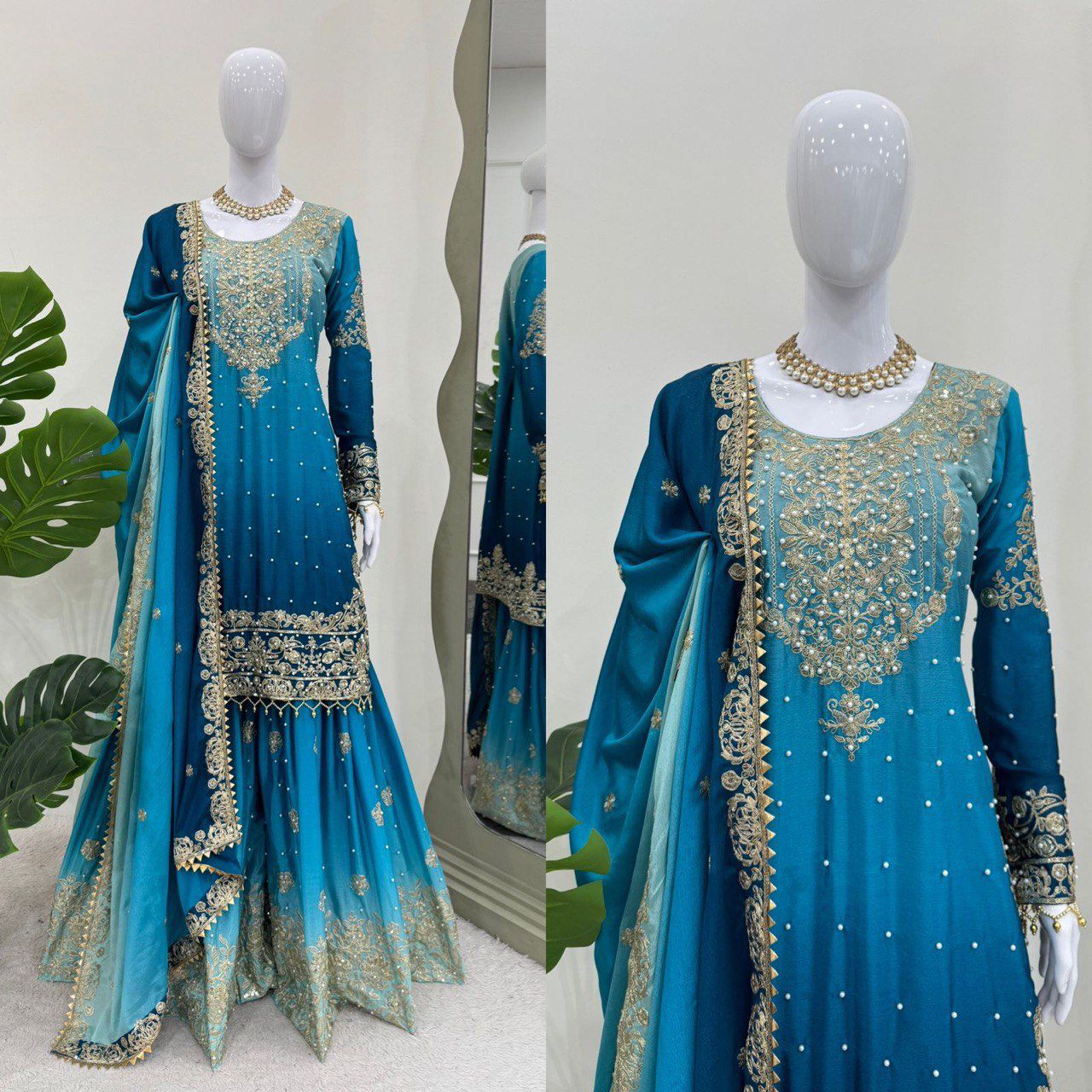 THE ROYAL DYNASTY SHARARA  SUIT