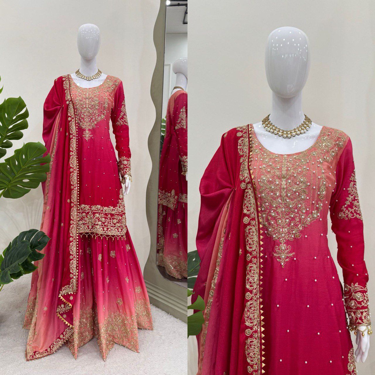 THE ROYAL DYNASTY SHARARA  SUIT