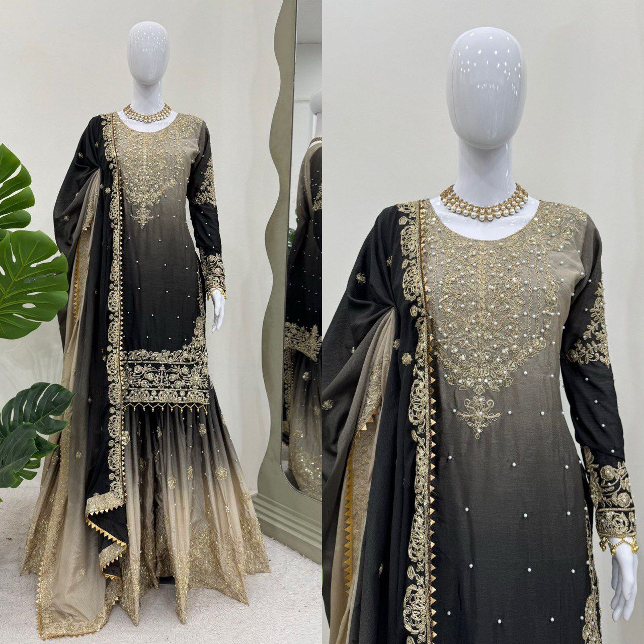 THE ROYAL DYNASTY SHARARA  SUIT