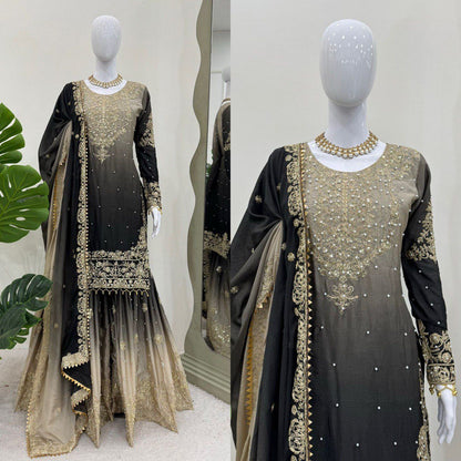 THE ROYAL DYNASTY SHARARA  SUIT