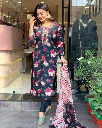 DIVYA – ELEGANT KURTI SET - CASUAL WEAR
