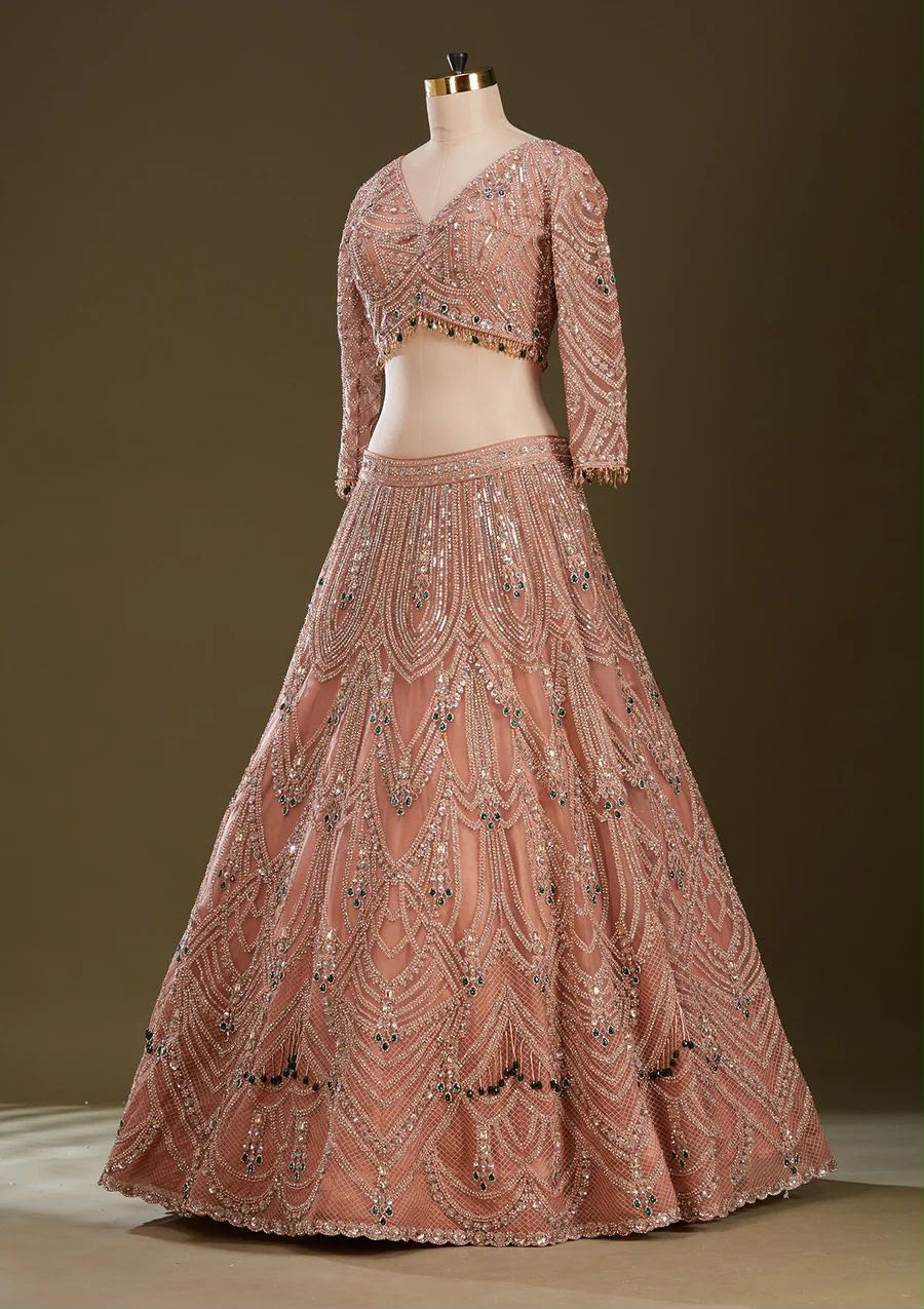 BUTTERFLY SOFT NET LEHENGA SET