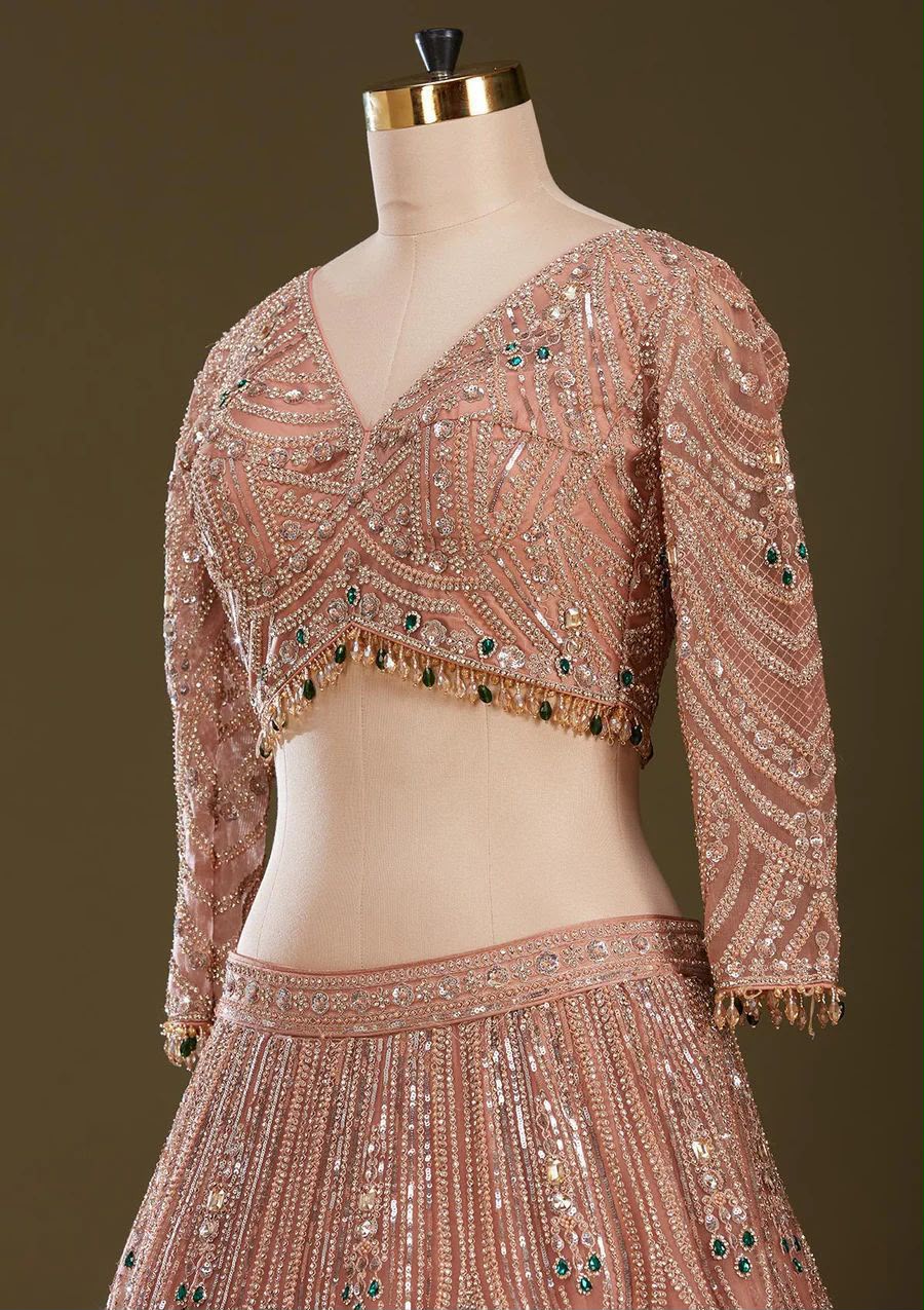 BUTTERFLY SOFT NET LEHENGA SET