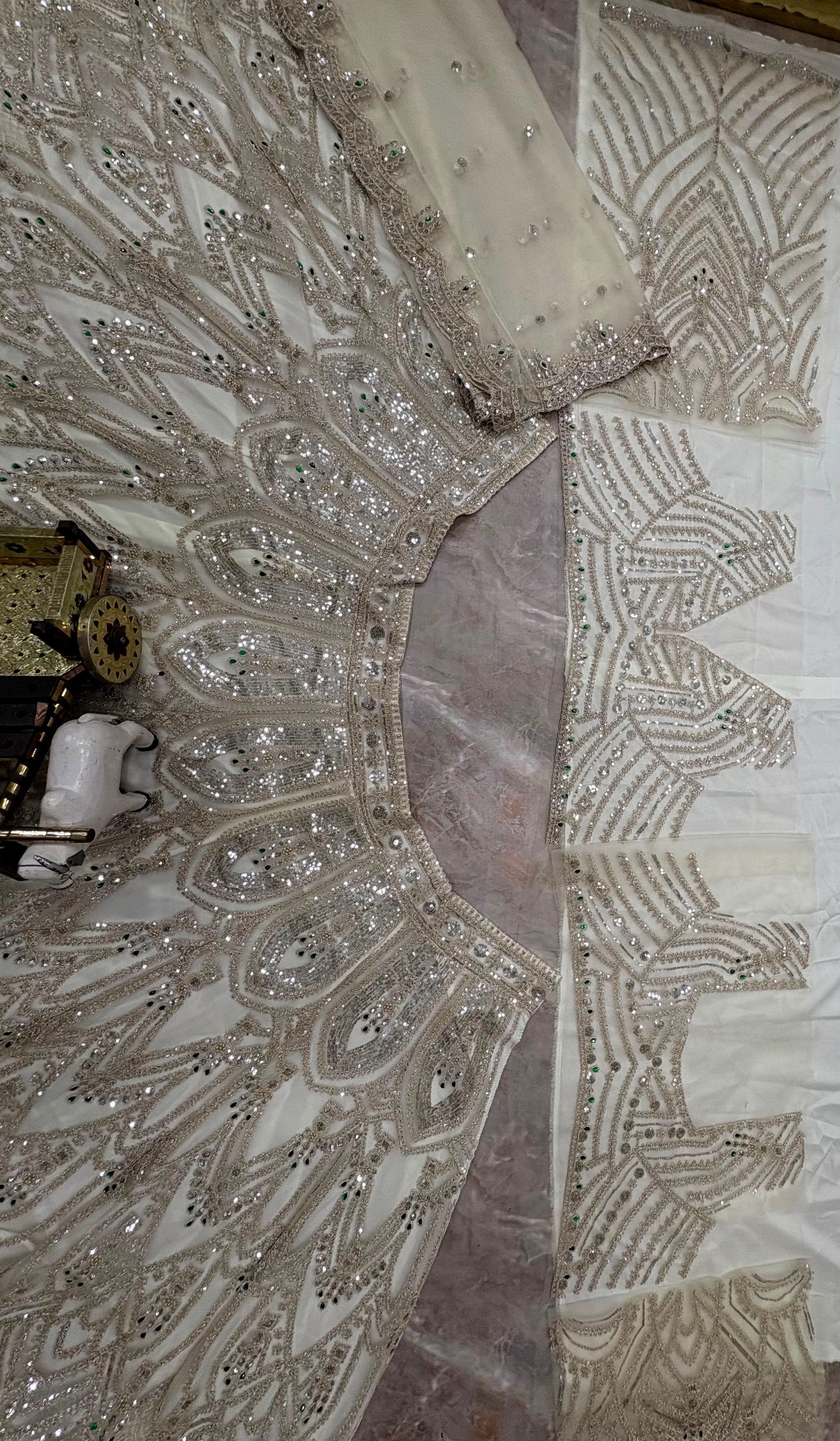PREMIUM BUTTERFLY SOFT NET LEHENGA WITH 4-METER FLARE