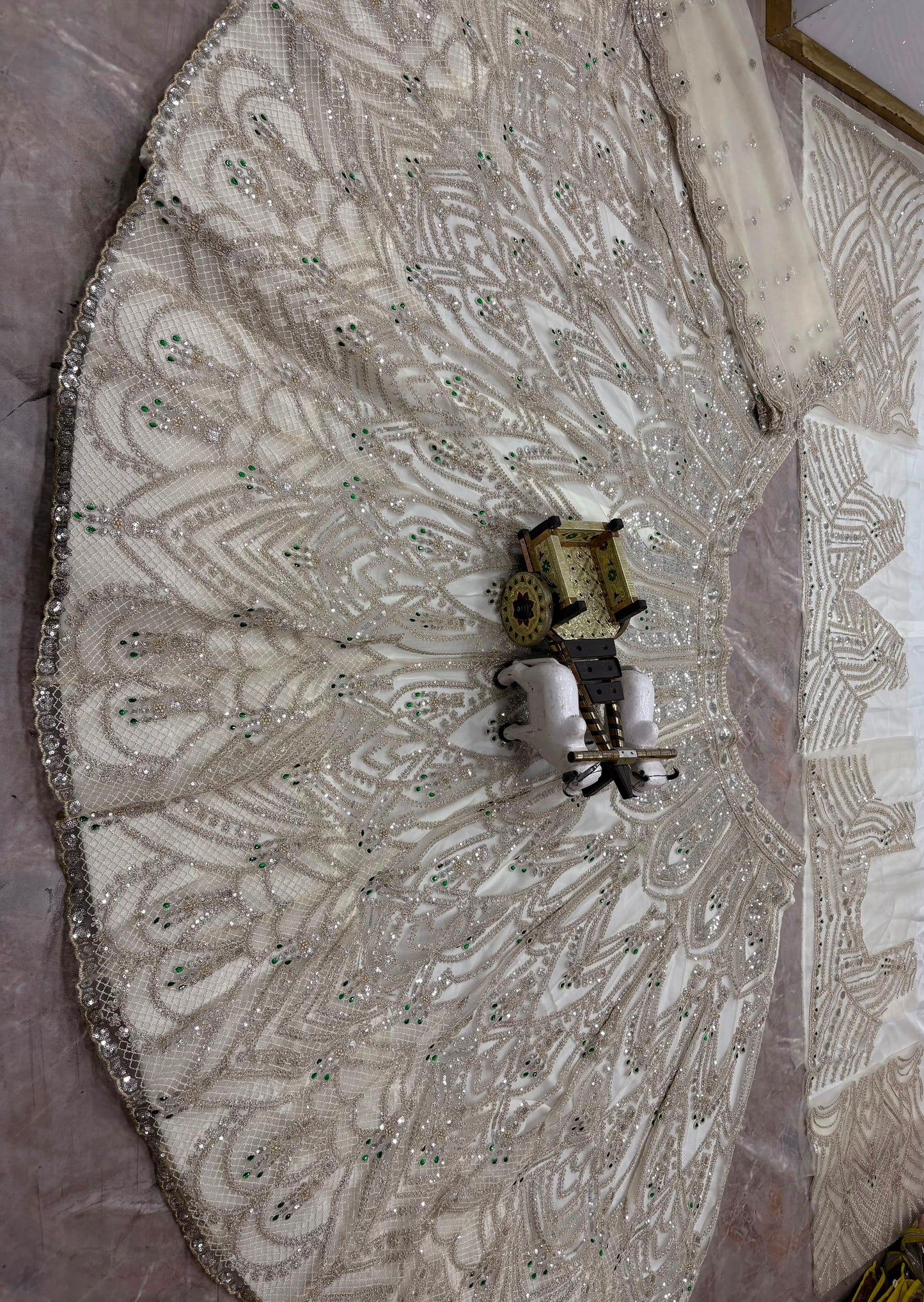 PREMIUM BUTTERFLY SOFT NET LEHENGA WITH 4-METER FLARE