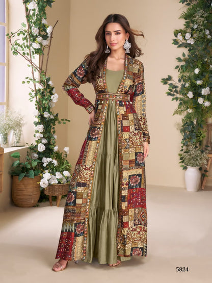 SOVEREIGN OVERLAY DRESS -SAYURI DESIGNER WEAR