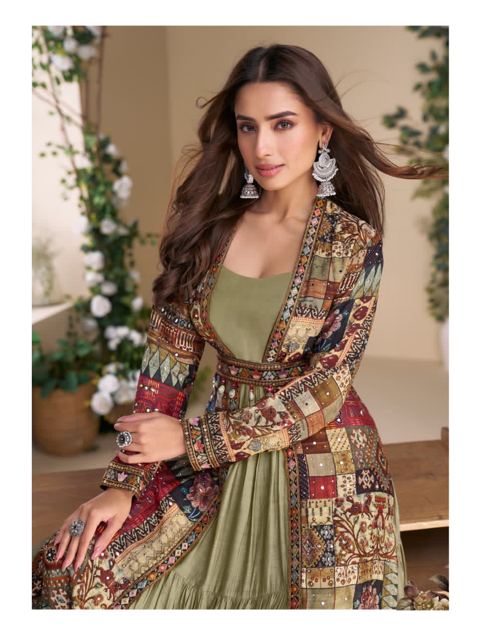 SOVEREIGN OVERLAY DRESS -SAYURI DESIGNER WEAR