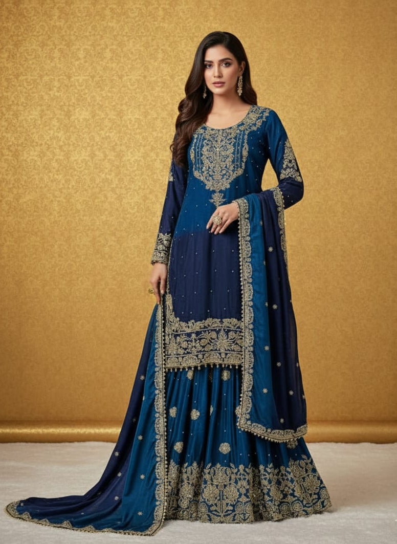 THE ROYAL DYNASTY SHARARA  SUIT