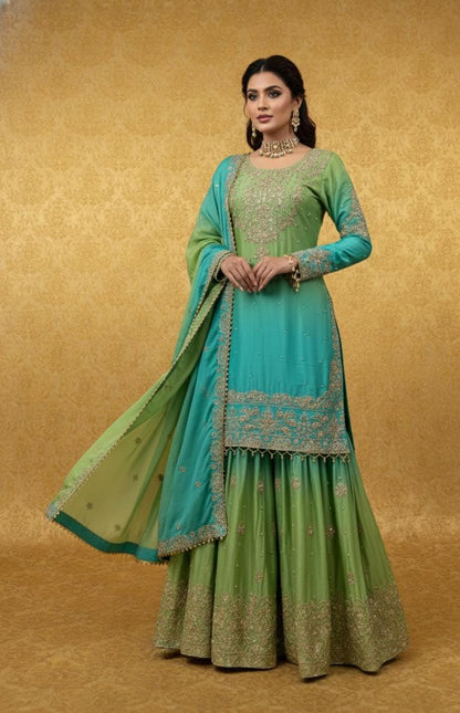THE ROYAL DYNASTY SHARARA  SUIT