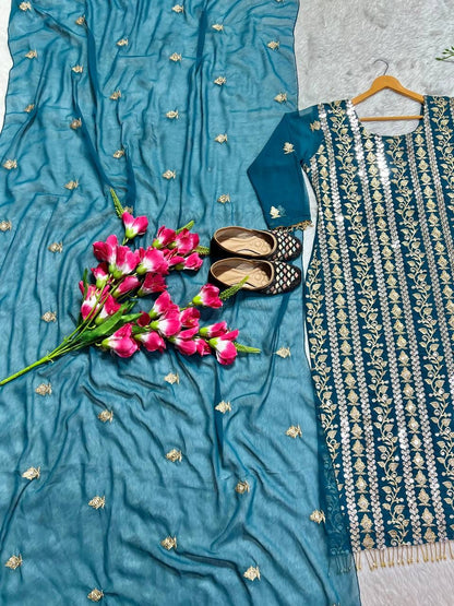 GOLDEN REGALIA DESIGNER SHALWAR