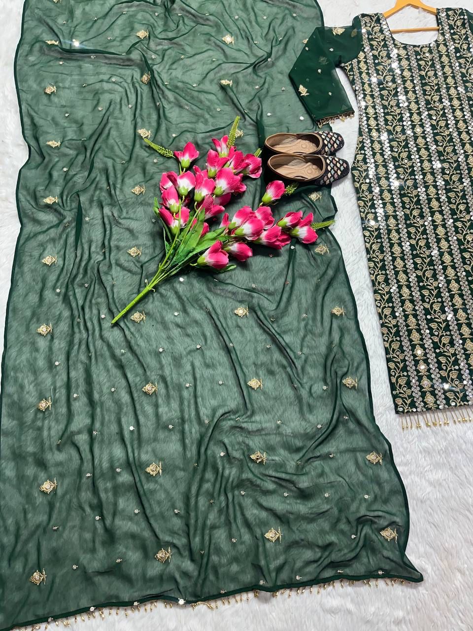 GOLDEN REGALIA DESIGNER SHALWAR