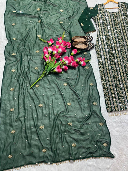 GOLDEN REGALIA DESIGNER SHALWAR