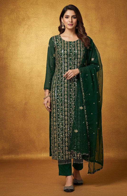 GOLDEN REGALIA DESIGNER SHALWAR