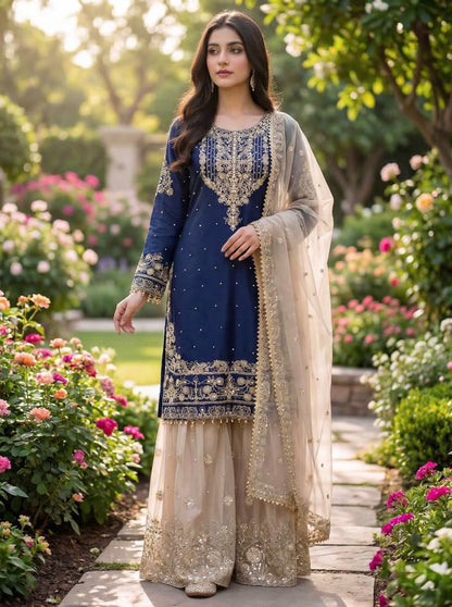 AARZOO LUXE GARARA SUIT PREMIUM ALLURE