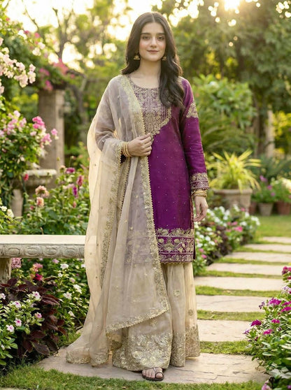 AARZOO LUXE GARARA SUIT PREMIUM ALLURE