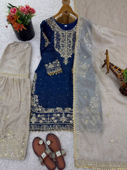 AARZOO LUXE GARARA SUIT PREMIUM ALLURE