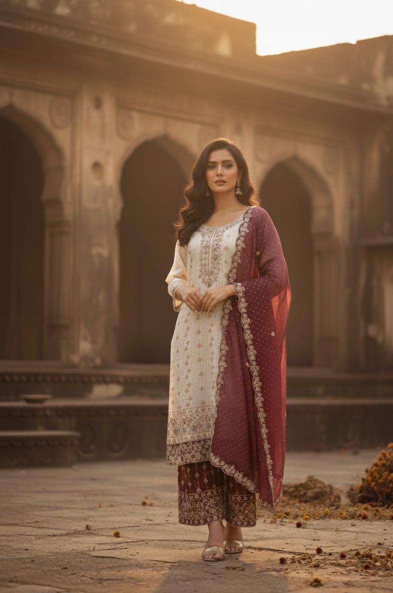 HEAVY ZARKHAN STONES WITH BRIDAL PURSE - IN HAND