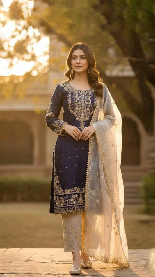 AARZOO LUXE GARARA SUIT PREMIUM ALLURE