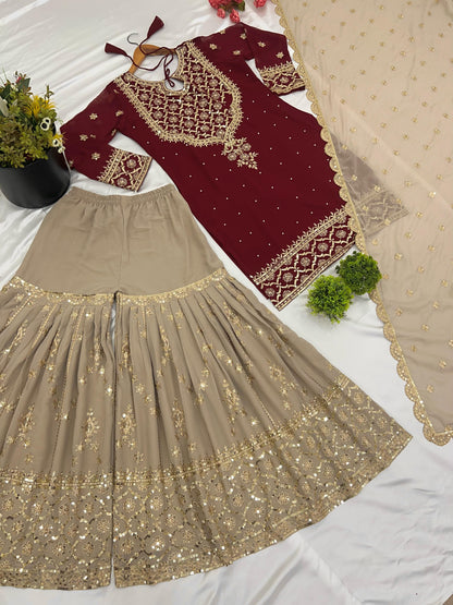 LUXURY GEORGETTE DESIGNER'S TOUCH