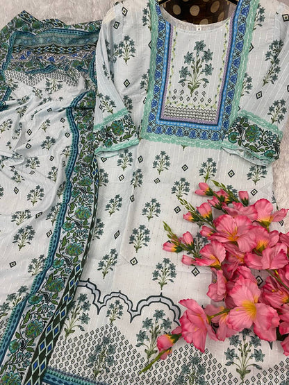 KURTI: BEAUTIFULLY PRINTED