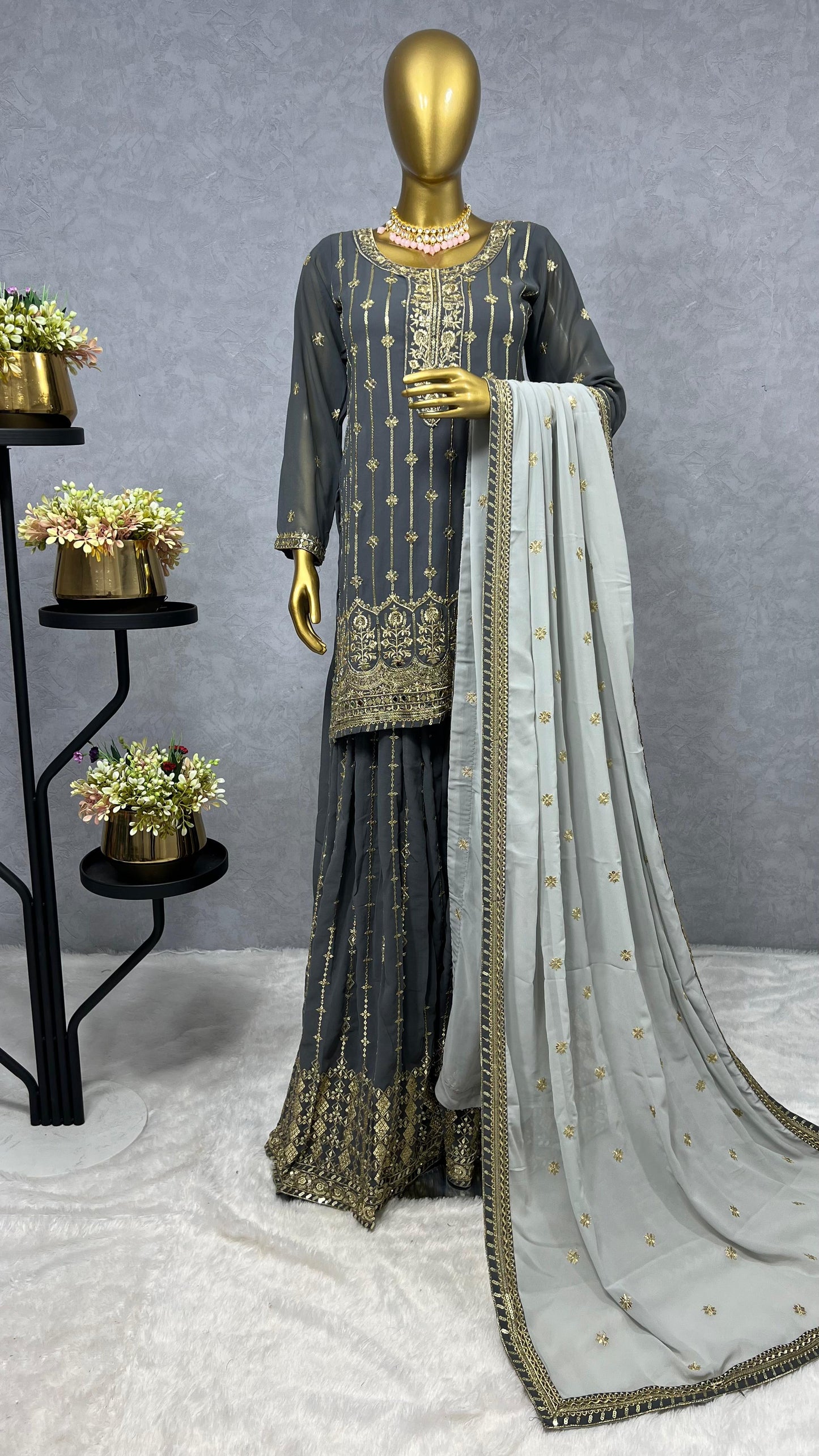 HEAVY ATTRACTIVE EMBROIDERY
